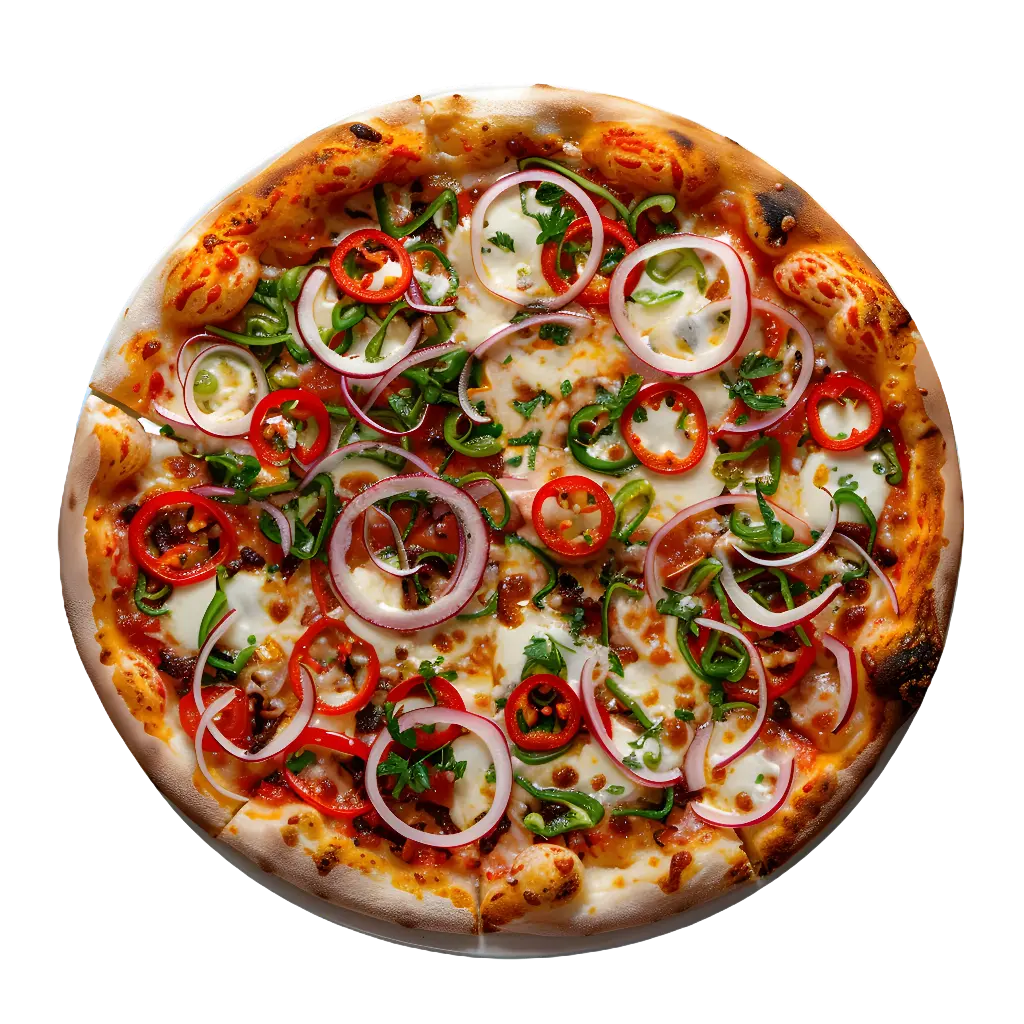 Onion Pizza (Onion, Capsicum) [Small]
