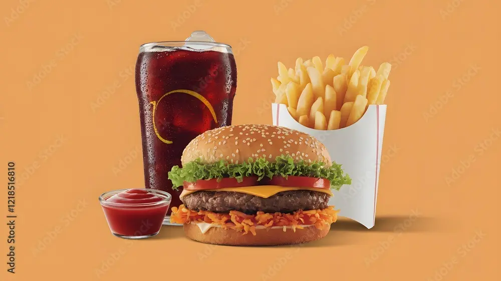 Burger + Fries + Cold Drink Combo off 10%