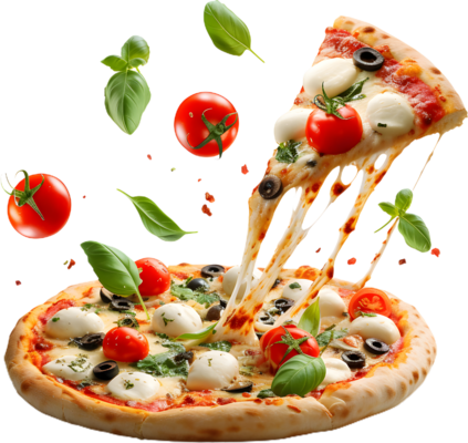 Veg. Pizza (Onion, Tomato, Capsicum, Mushroom) [Small]
