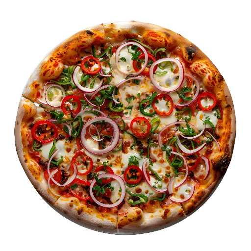 Onion Pizza (Onion, Capsicum) [Small]